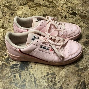 Pink Adidas Continental 80